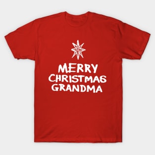 Merry Christmas Grandma B T-Shirt